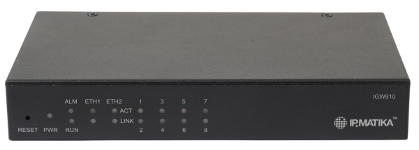 IPmatika IGW810, voip-шлюз 8 FXO